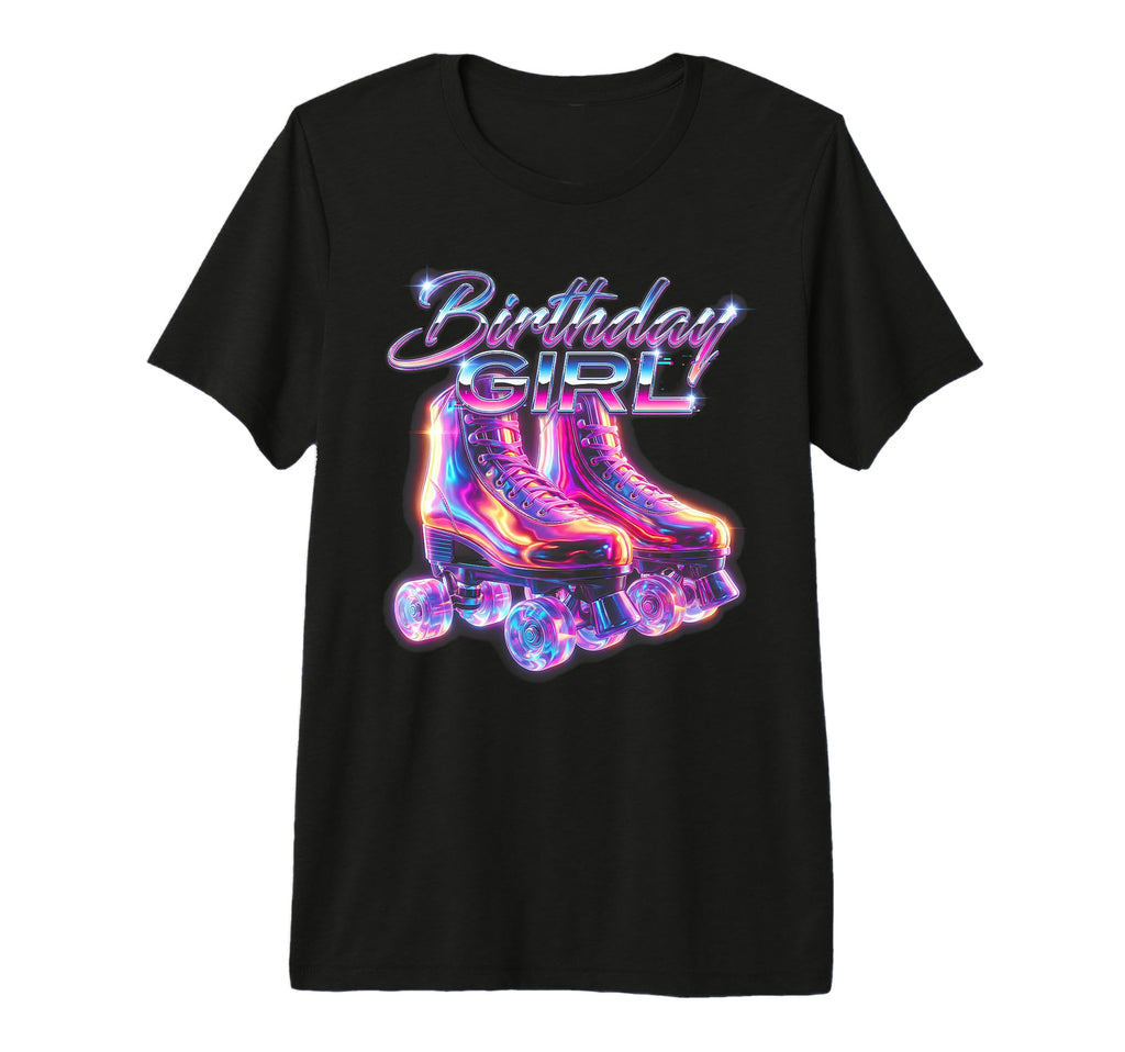 Birthday 80S Roller Skate T-Shirt - Casual Everyday Wear Men Women - T-Shirt, Sweatshirt, Hoodie