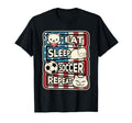 Eat Sleep Soccer Repeat Patriotic T-Shirt - Trendy Graphic Men Women - T-Shirt, Sweatshirt, Hoodie