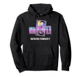 Never Forget Floppy Disk Vhs Cassette Hoodie - Aesthetic Graphic Unisex - T-Shirt, Sweatshirt, Hoodie