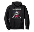 Lacrosse Goalie Lax Goalkeeper Hoodie - Novelty Apparel Unisex - T-Shirt, Sweatshirt, Hoodie