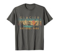 Glacier National Park Montana Usa T-Shirt - Trendy Graphic Men Women - T-Shirt, Sweatshirt, Hoodie