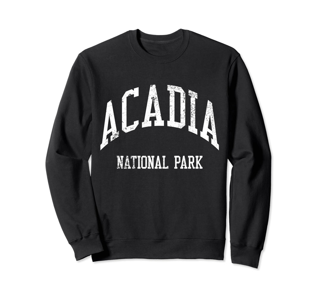 Acadia National Park 70S Sweatshirt - Casual Everyday Wear Men Women - T-Shirt, Sweatshirt, Hoodie