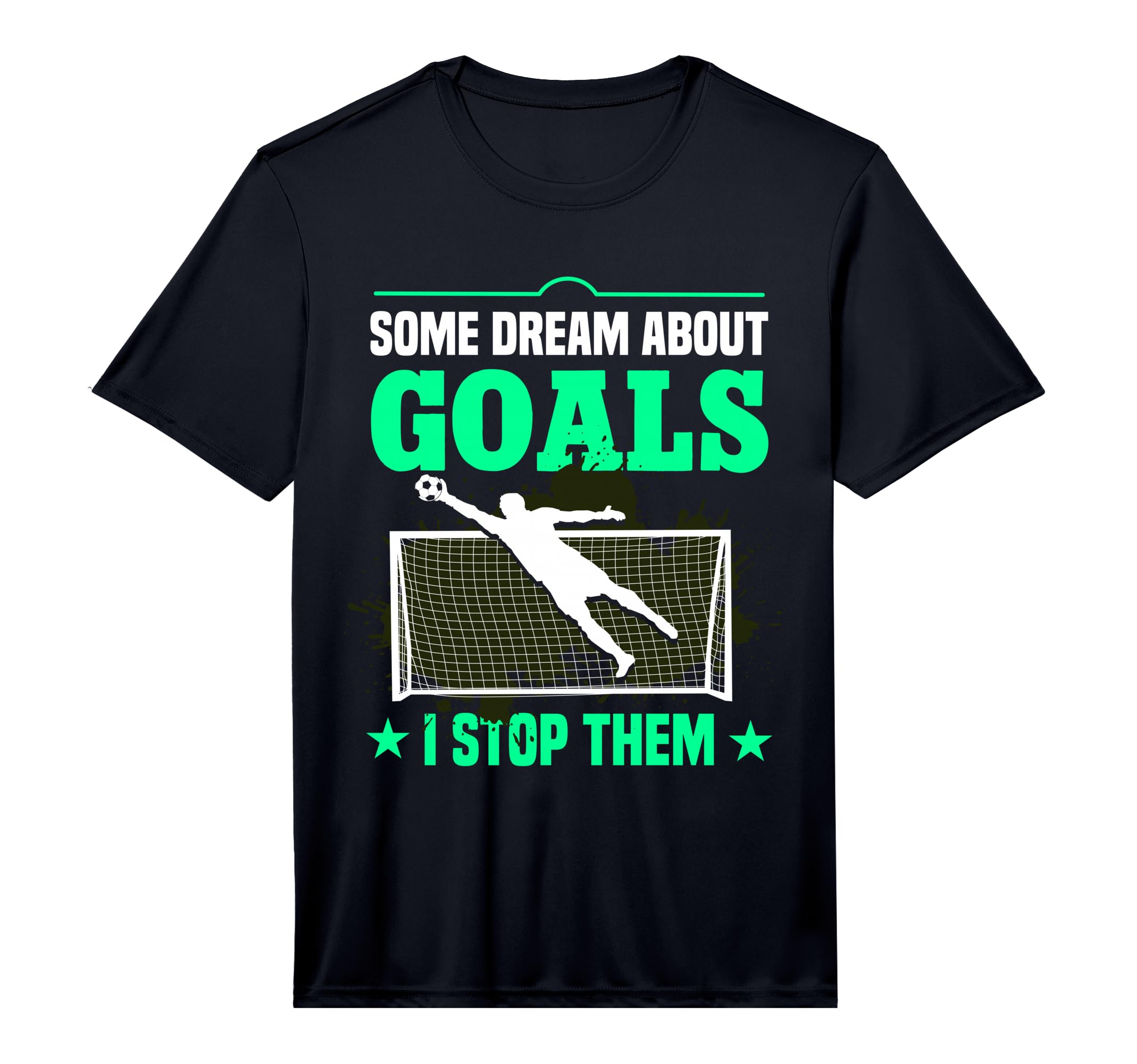 Goalkeeper Soccer Goalie Gloves T-Shirt - Unique Graphic for Adults - T-Shirt, Sweatshirt, Hoodie