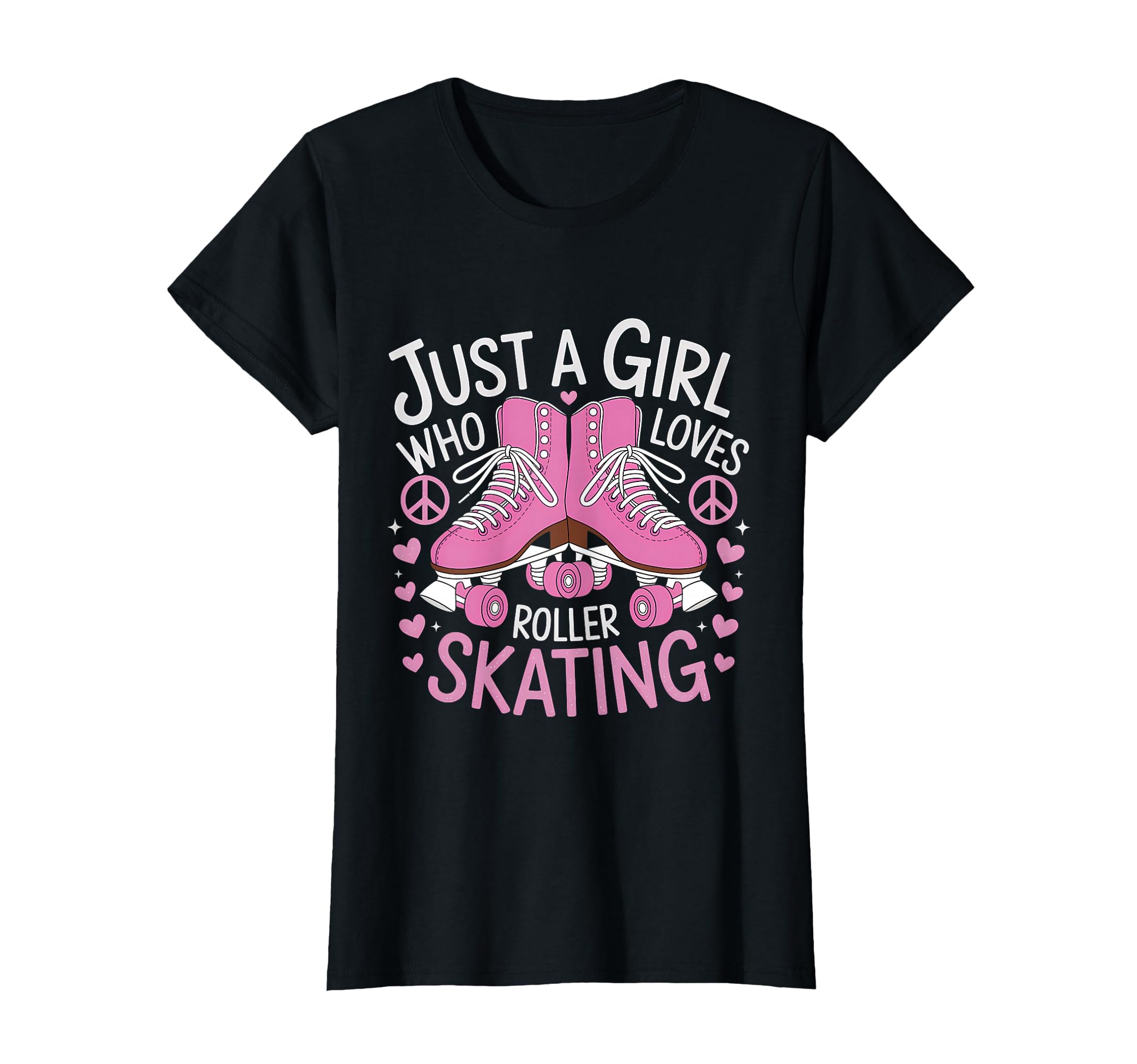 Just Who Loves Roller Skating 70S T-Shirt - Fun Novelty Design Men Women - T-Shirt, Sweatshirt, Hoodie