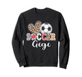Soccer Gigi Leopard Heart Sweatshirt - Aesthetic Graphic Unisex - T-Shirt, Sweatshirt, Hoodie