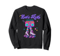 Roller Skates Party 80S 90S Outfit Sweatshirt - Trendy Graphic Unisex - T-Shirt, Sweatshirt, Hoodie