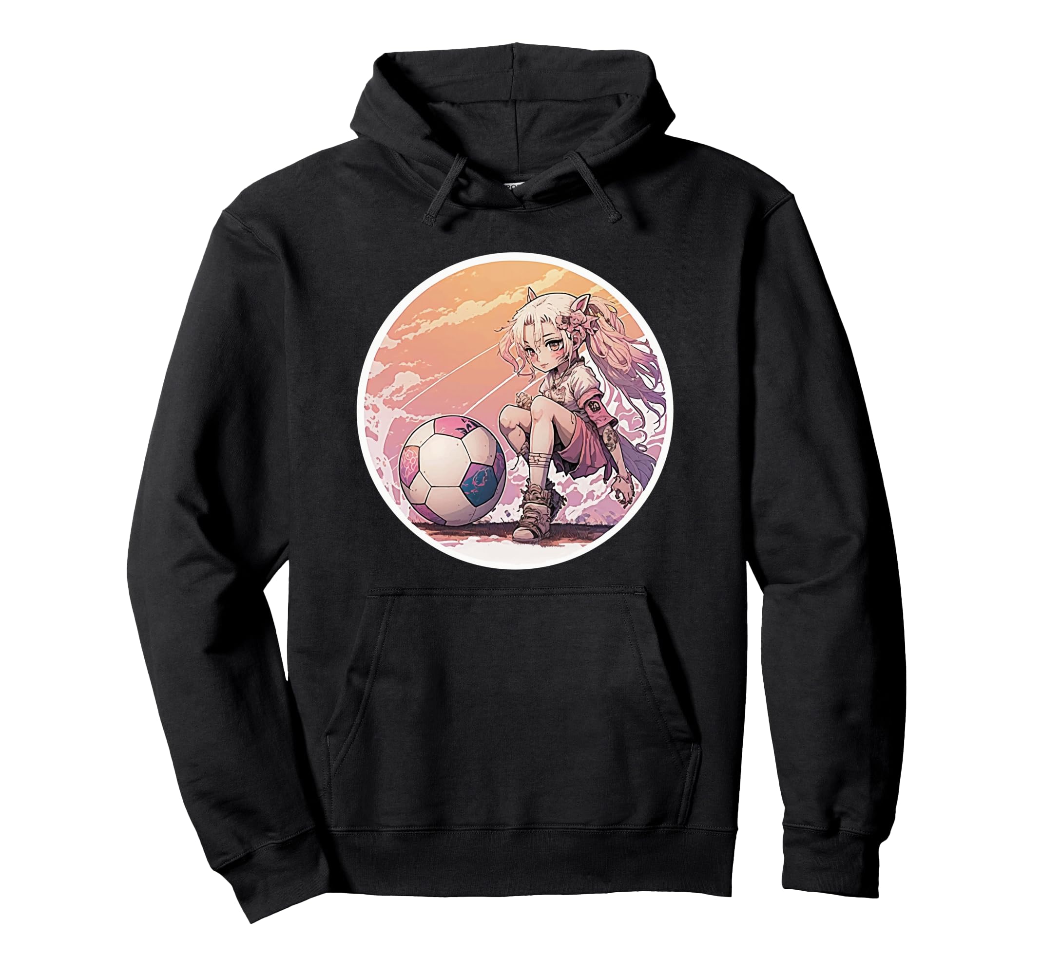 Soccer Anime Manga Soccer Outfit Hoodie - Minimalist Print Unisex - T-Shirt, Sweatshirt, Hoodie