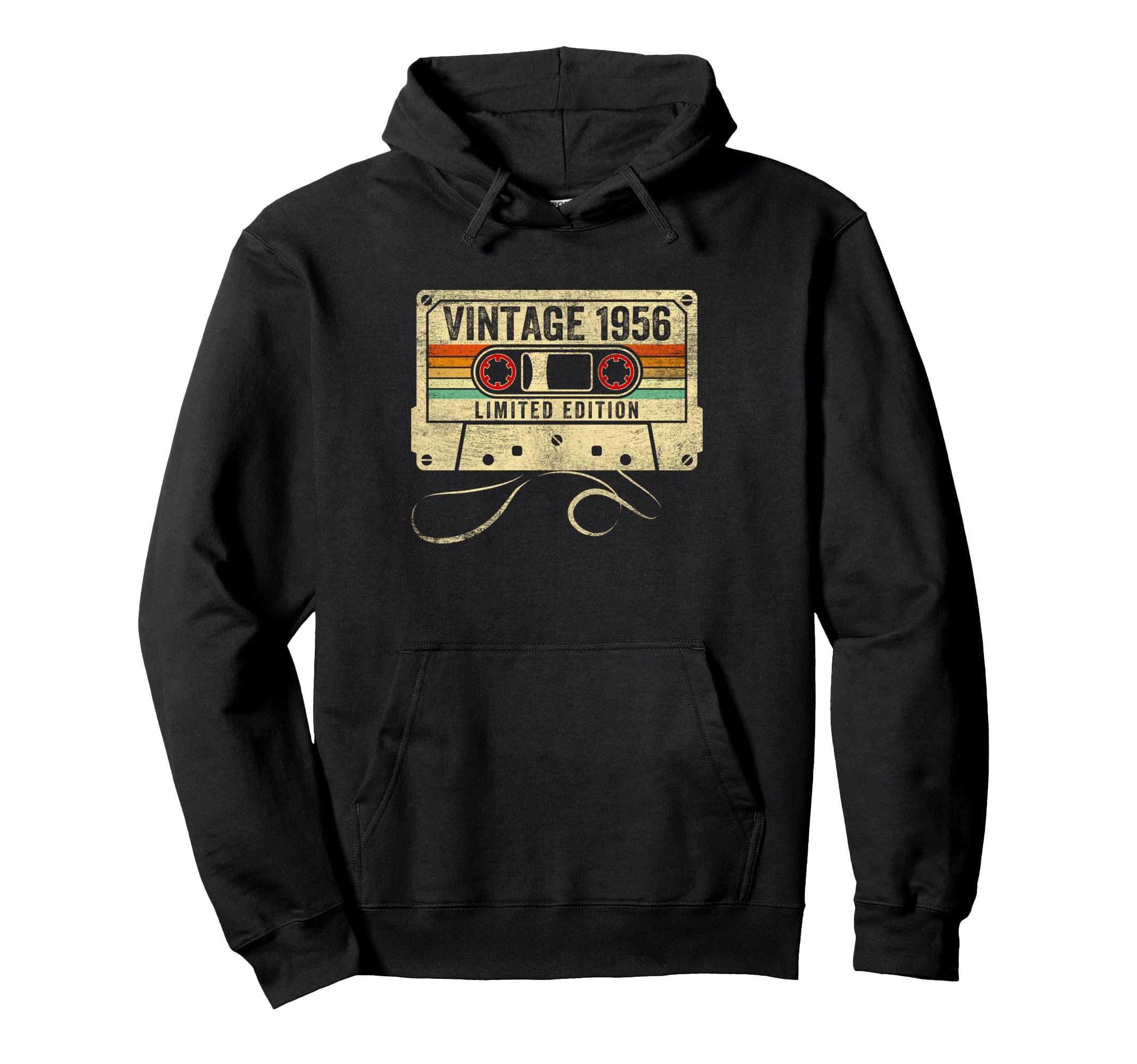 1956 70Th Birthday Cassette Tape Hoodie - Unique Graphic Men Women - T-Shirt, Sweatshirt, Hoodie