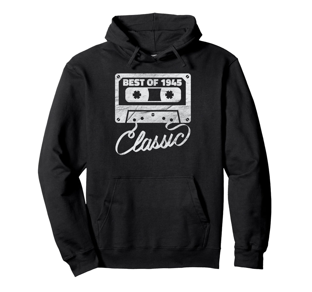 1945 Cassette Tape 78Th Birthday Hoodie - Unique Graphic for Adults - T-Shirt, Sweatshirt, Hoodie