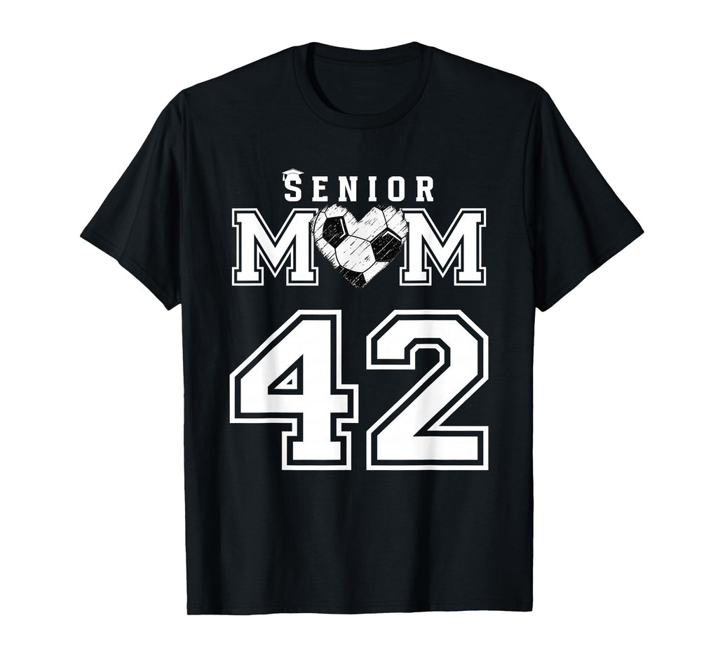 Proud Senior Soccer Mom Custom T-Shirt - Custom Art Print for Adults - T-Shirt, Sweatshirt, Hoodie