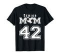 Proud Senior Soccer Mom Custom T-Shirt - Minimalist Print for Adults - T-Shirt, Sweatshirt, Hoodie