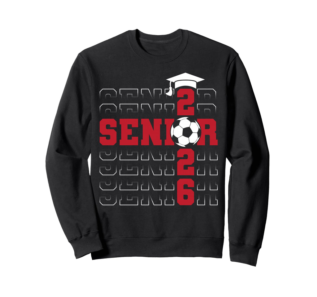 Senior 2026 Graduation Class 2026 Sweatshirt - Graphic Print for Adults - T-Shirt, Sweatshirt, Hoodie