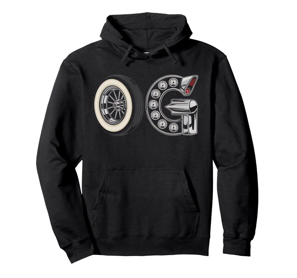 Old School Og Hip Hop Vinyl Cds Tapes 80S Hoodie - Unique Graphic Unisex - T-Shirt, Sweatshirt, Hoodie