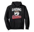 Raising Ballers Soccer Volleyball Mom Hoodie - Custom Art Print Men Women - T-Shirt, Sweatshirt, Hoodie