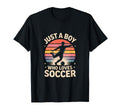 Just Who Loves Soccer Soccer Player T-Shirt - Custom Art Print Men Women - T-Shirt, Sweatshirt, Hoodie