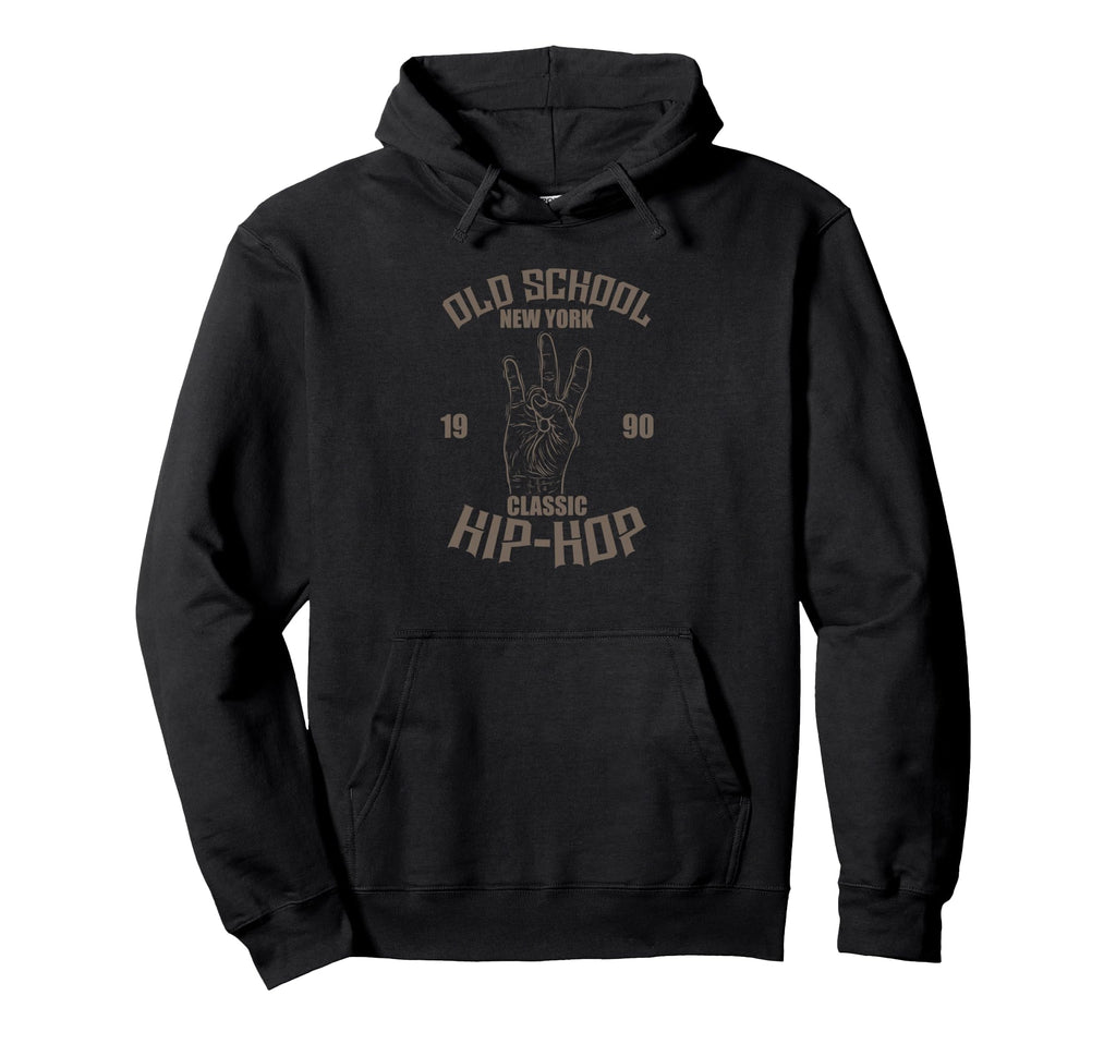 Old School New York 1990 Hip Hop Rap Hoodie - Novelty Apparel Men Women - T-Shirt, Sweatshirt, Hoodie