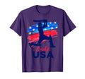 Cricket Support Team Flag Usa Batsman T-Shirt - Graphic Print Men Women - T-Shirt, Sweatshirt, Hoodie