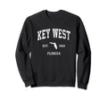 Key West Florida Fl Athletic Sweatshirt - Aesthetic Graphic Men Women - T-Shirt, Sweatshirt, Hoodie