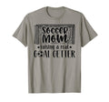 Soccer Mom Soccer Player Mother Soccer T-Shirt - Aesthetic Graphic Unisex - T-Shirt, Sweatshirt, Hoodie