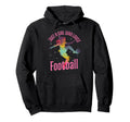 Just Who Loves Football Player Soccer Gift Hoodie - Streetwear Style Unisex - T-Shirt, Sweatshirt, Hoodie