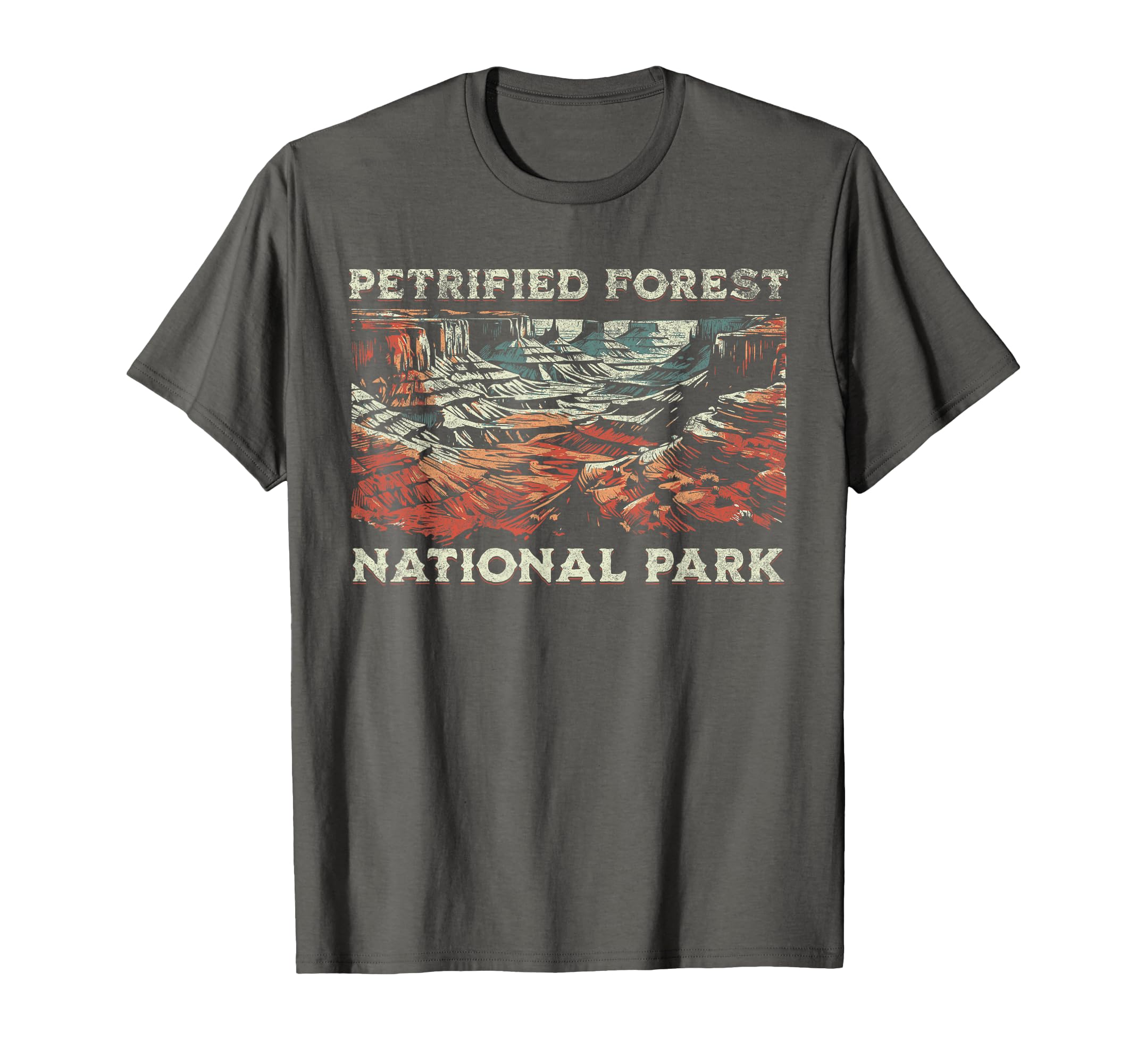Petrified Forest National Park Sweatshirt - Custom Art Print Men Women - T-Shirt, Sweatshirt, Hoodie