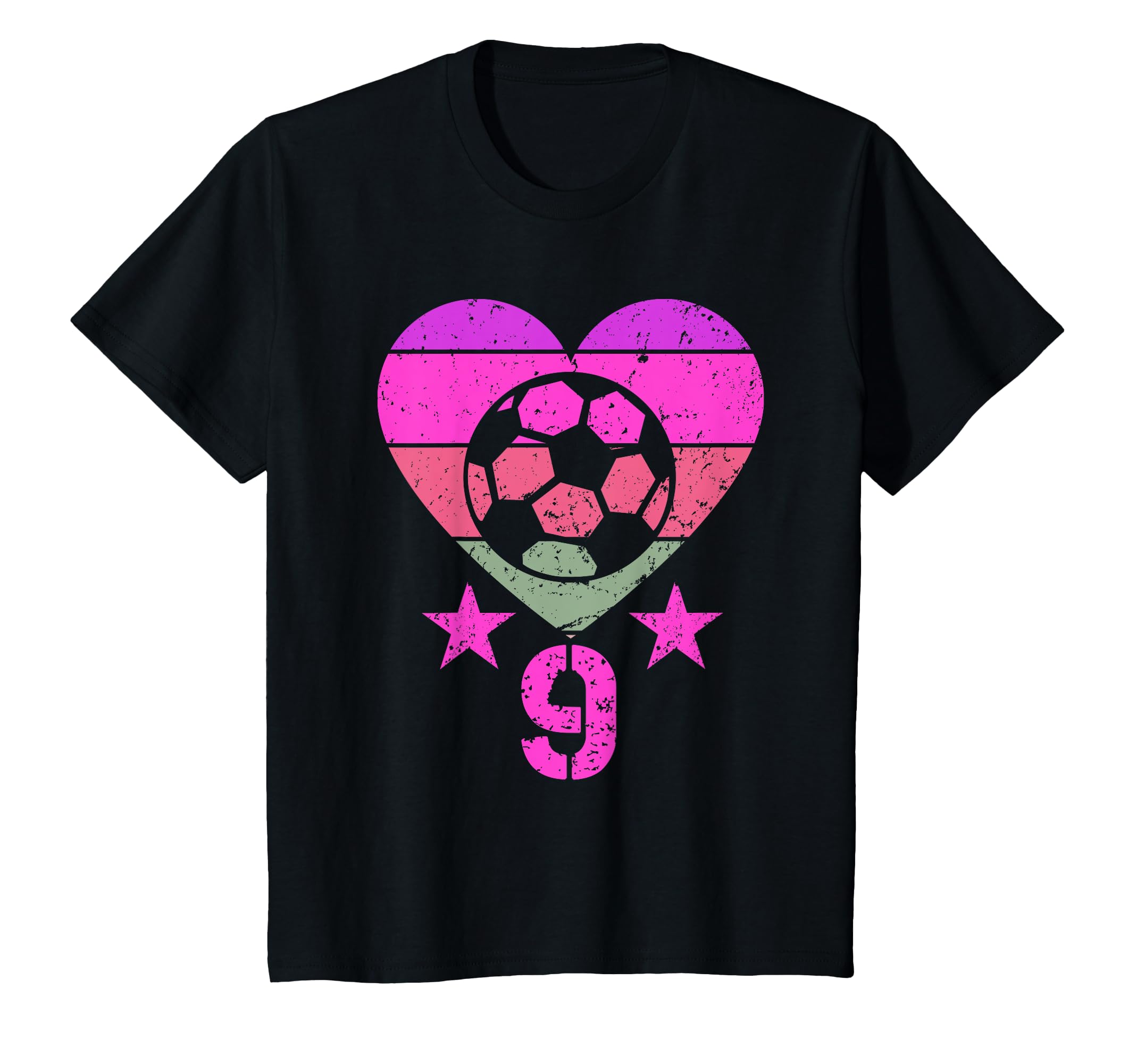 Soccer Birthday 9 Year Old Ninth 9Th T-Shirt - Minimalist Print for Adults - T-Shirt, Sweatshirt, Hoodie