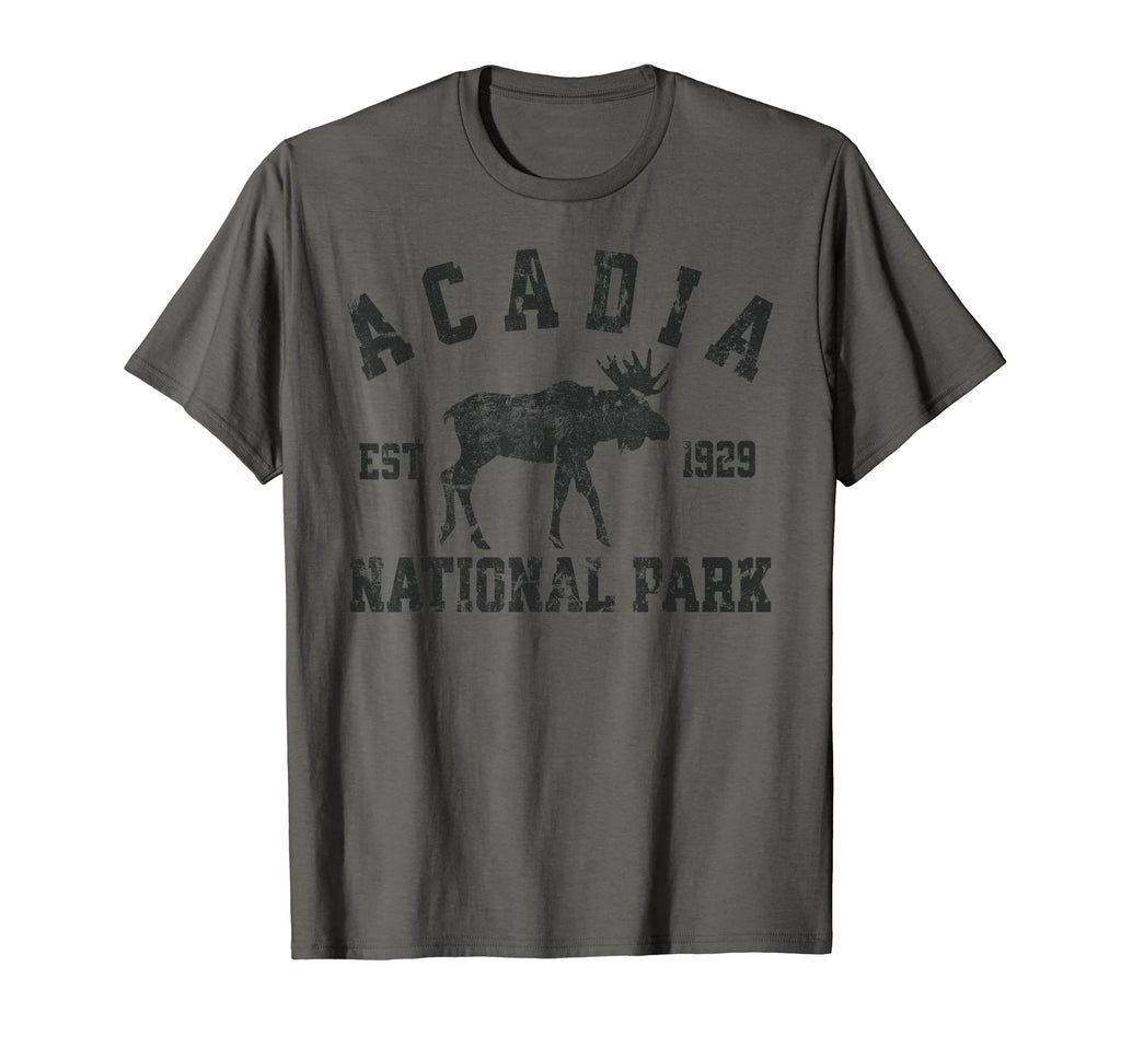 Acadia National Park Maine Nature Moose T-Shirt - Aesthetic Graphic Unisex - T-Shirt, Sweatshirt, Hoodie
