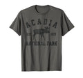 Acadia National Park Maine Nature Moose T-Shirt - Aesthetic Graphic Unisex - T-Shirt, Sweatshirt, Hoodie