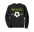Brazil Gift Flag Brazilian Fan Sweatshirt - Novelty Apparel for Adults - T-Shirt, Sweatshirt, Hoodie