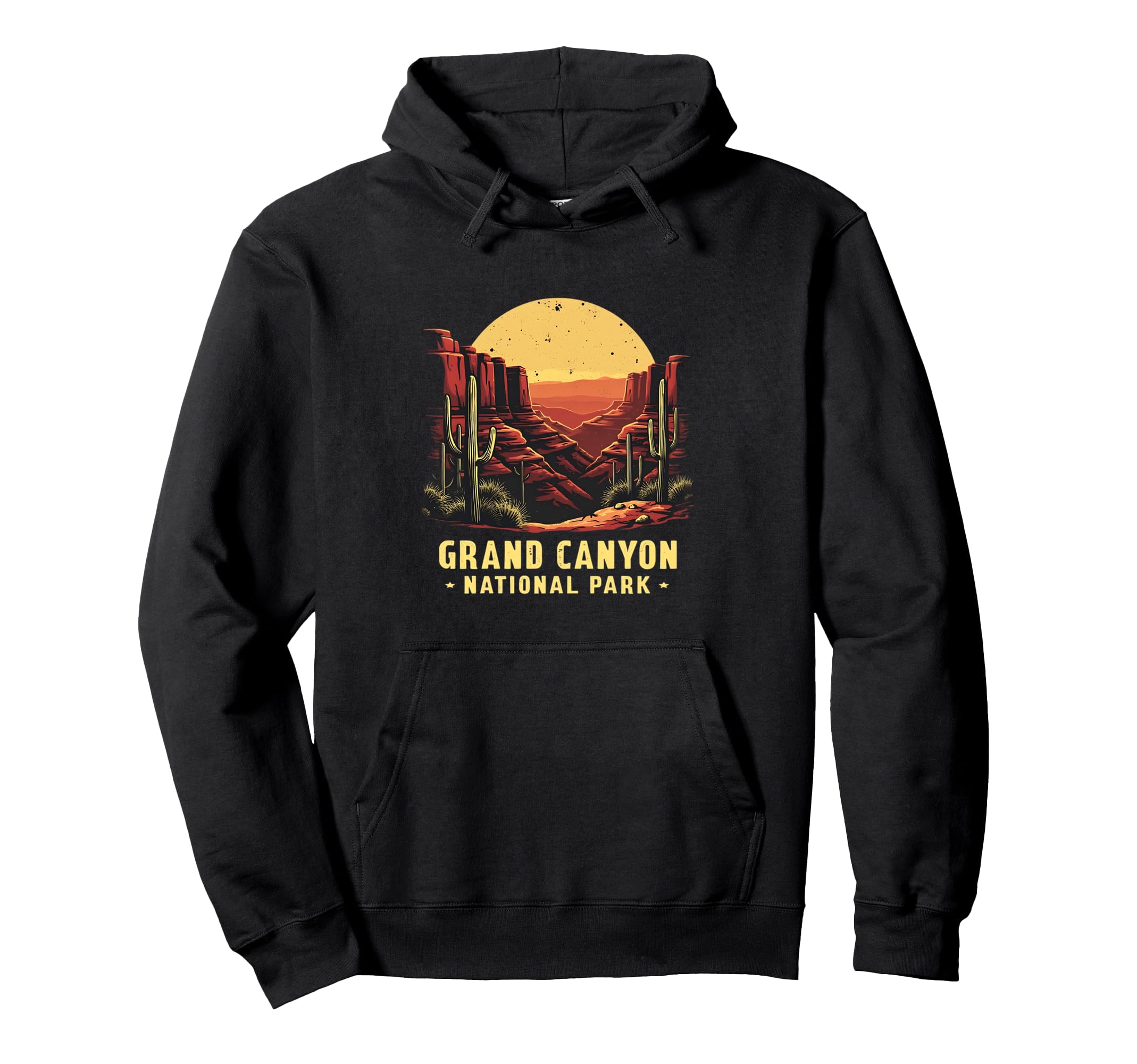 Grand Canyon Hiking Vacation Hoodie - Aesthetic Graphic Men Women - T-Shirt, Sweatshirt, Hoodie
