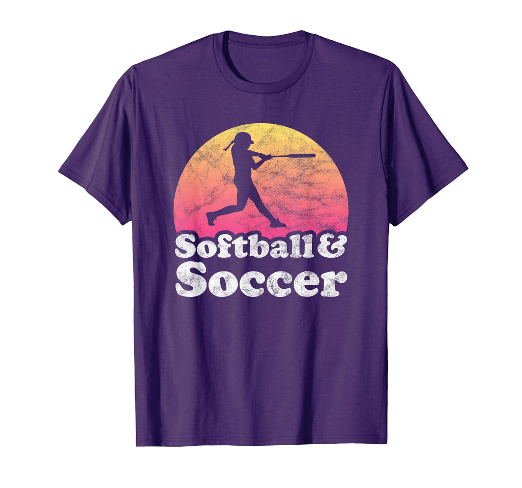 Softball And Soccer Or T-Shirt - Trendy Graphic Men Women - T-Shirt, Sweatshirt, Hoodie