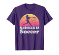 Softball And Soccer Or T-Shirt - Trendy Graphic Men Women - T-Shirt, Sweatshirt, Hoodie