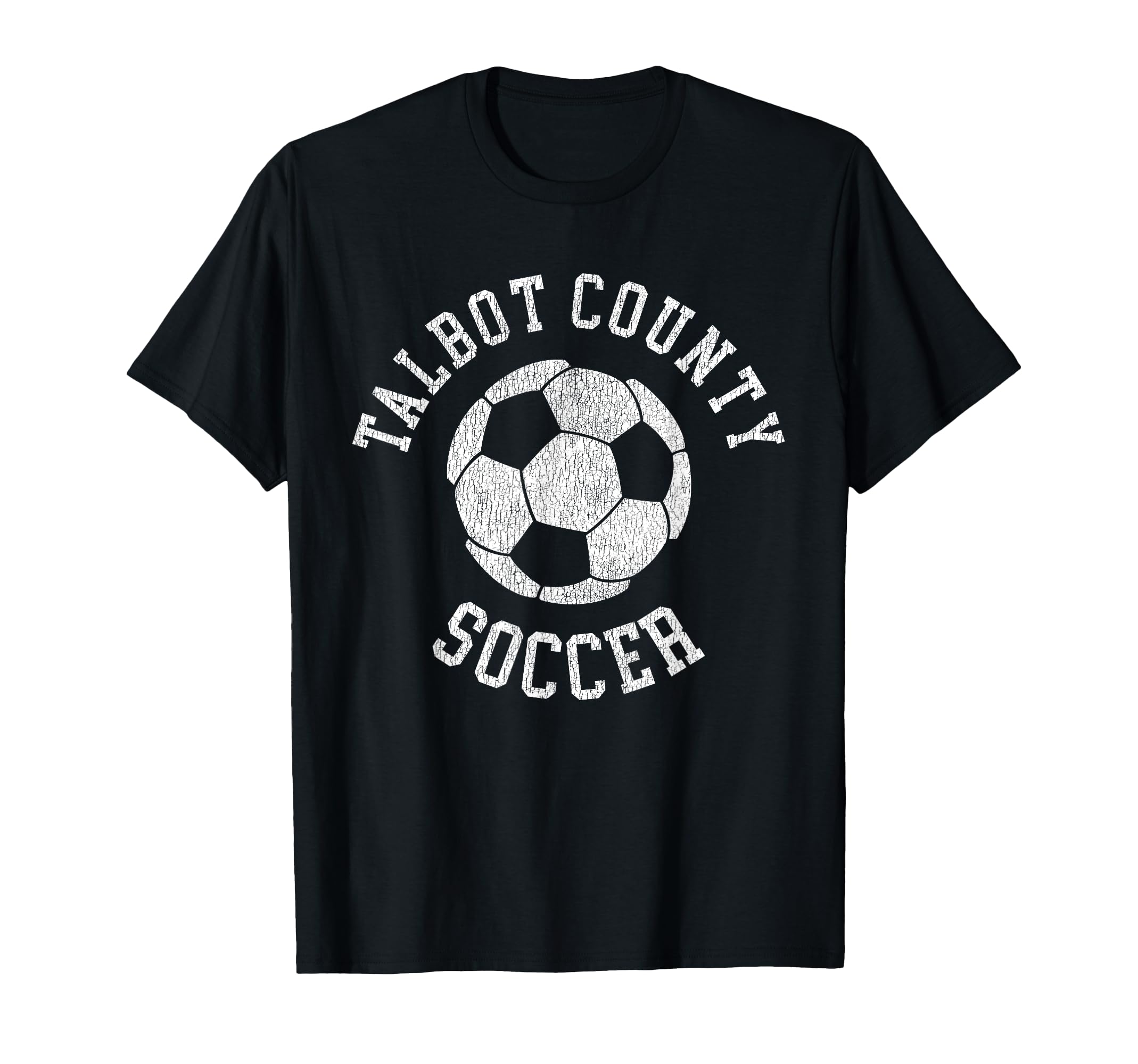 Talbot County Soccer Distressed 90S T-Shirt - Trendy Graphic Unisex - T-Shirt, Sweatshirt, Hoodie