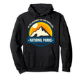 62 National Parks Map United States Us Hoodie - Novelty Apparel for Adults - T-Shirt, Sweatshirt, Hoodie