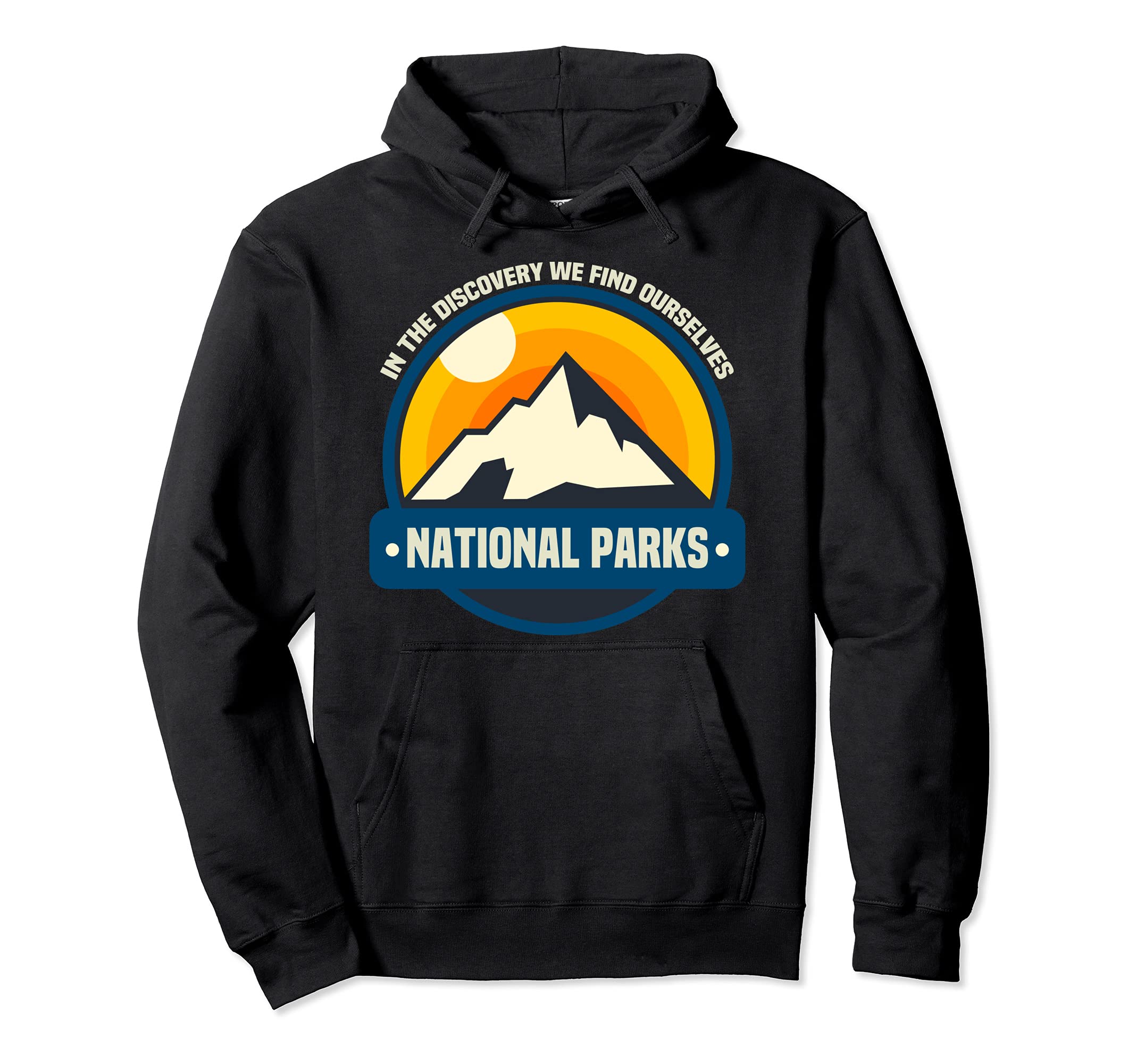 62 National Parks Map United States Us Hoodie - Novelty Apparel for Adults - T-Shirt, Sweatshirt, Hoodie