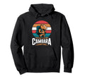 Cambara Camping Capybara Hiking Hoodie - Aesthetic Graphic for Adults - T-Shirt, Sweatshirt, Hoodie
