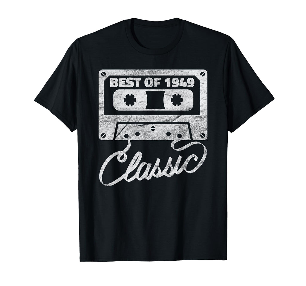 1949 Cassette Tape 74Th Birthday T-Shirt - Custom Art Print Men Women - T-Shirt, Sweatshirt, Hoodie