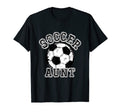 Soccer Ball Distressed Trending Aunt T-Shirt - Streetwear Style for Adults - T-Shirt, Sweatshirt, Hoodie