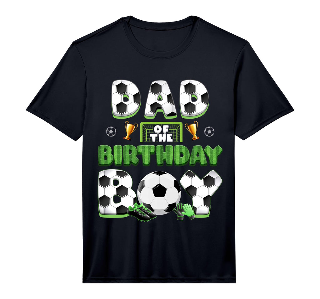 Dad And Mom Birthday Soccer Group T-Shirt - Novelty Apparel for Adults - T-Shirt, Sweatshirt, Hoodie