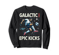 Soccer Player Galactic Power Sweatshirt - Casual Everyday Wear for Adults - T-Shirt, Sweatshirt, Hoodie