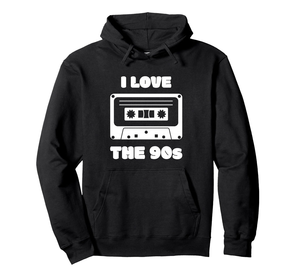 Mixtape Cassette I Love 90S Costume Hoodie - Aesthetic Graphic Unisex - T-Shirt, Sweatshirt, Hoodie
