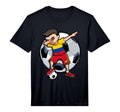 Dabbing Soccer Colombia Football Fans T-Shirt - Novelty Apparel Unisex - T-Shirt, Sweatshirt, Hoodie