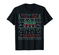 Tis Season Football Ugly Party T-Shirt - Custom Art Print Men Women - T-Shirt, Sweatshirt, Hoodie