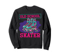 Roller Skating Skate 1970S Old School Sweatshirt - Custom Art Print Unisex - T-Shirt, Sweatshirt, Hoodie