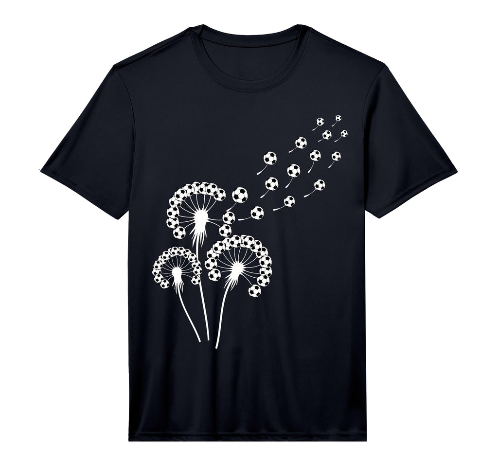 Dandelion Soccer Ball Stuff Soccer T-Shirt - Minimalist Print Unisex - T-Shirt, Sweatshirt, Hoodie