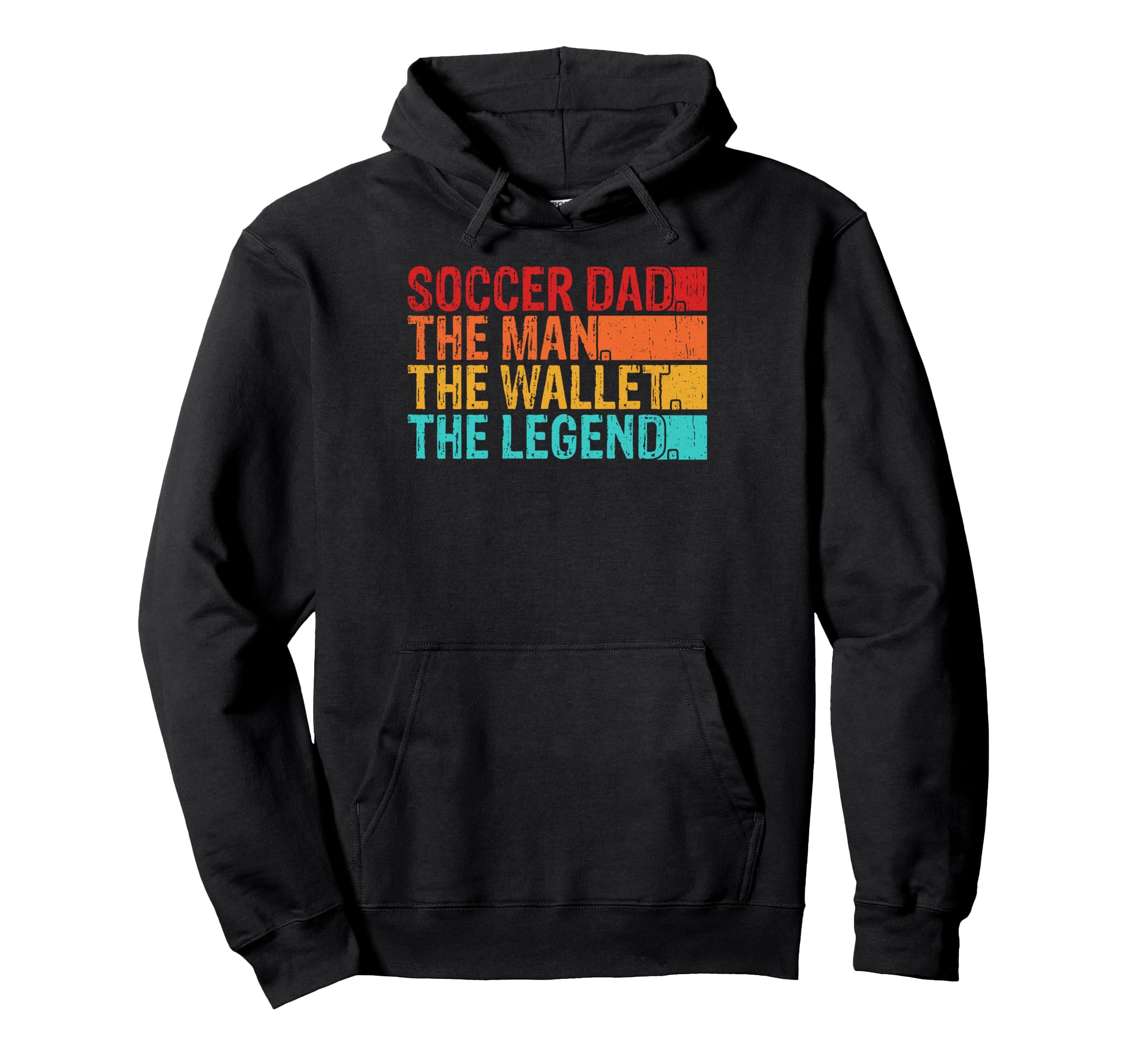 Soccer Dad Wallet Legend Hoodie - Unique Graphic Men Women - T-Shirt, Sweatshirt, Hoodie