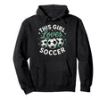 This Loves Soccer Hoodie - Trendy Graphic for Adults - T-Shirt, Sweatshirt, Hoodie