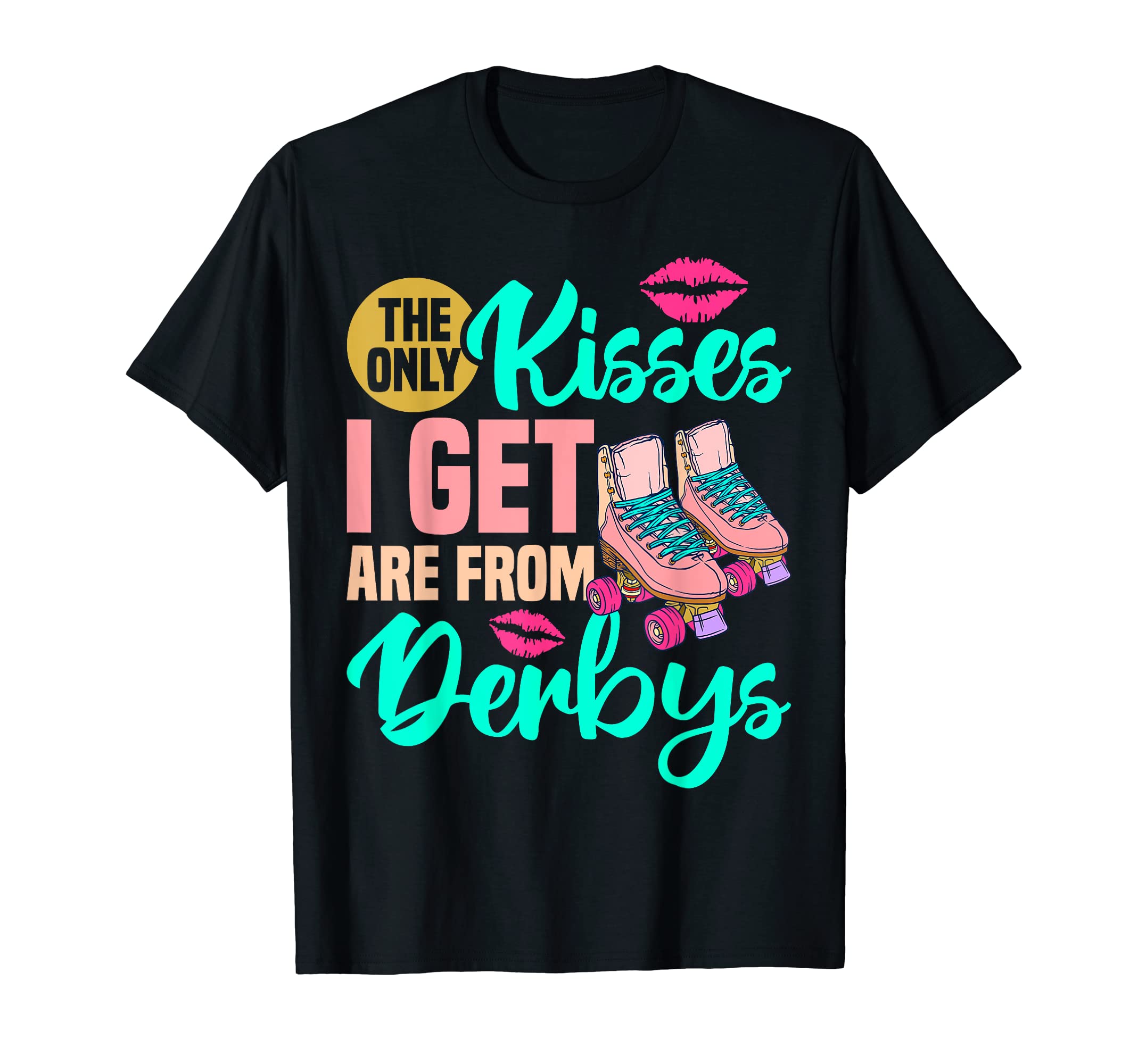 Roller Skating 80Er Disco Rollerskate T-Shirt - Trendy Graphic Unisex - T-Shirt, Sweatshirt, Hoodie