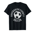 Greenbrier County Soccer Distressed 90S T-Shirt - Graphic Print Unisex - T-Shirt, Sweatshirt, Hoodie