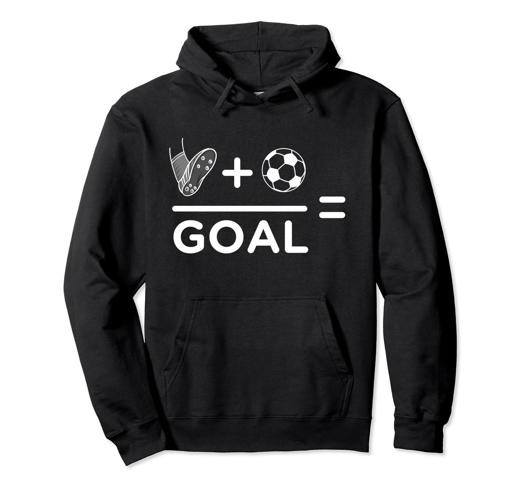 Funny Soccer Player Math Goal Lover Outfit Hoodie - Graphic Print Men Women - T-Shirt, Sweatshirt, Hoodie